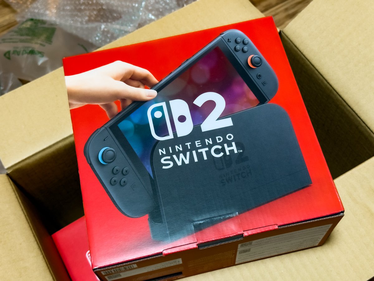 Switch 2 届きました
