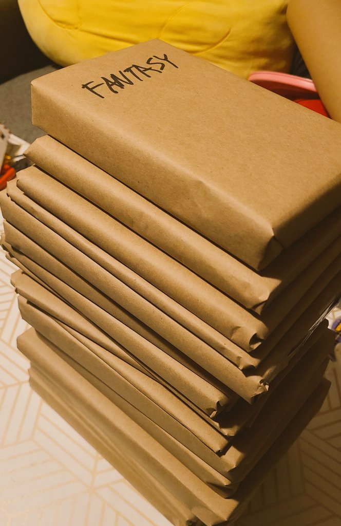 HalberdBooks's tweet photo. I've always wanted to put togwther a stack of Blind-Date-With-A-Books! These will be on sale at Springfield PrideFest until they sell out! But I will not give more than a single word of description for each! You gotta simply let fate decide! https://t.co/jDkixsZ752