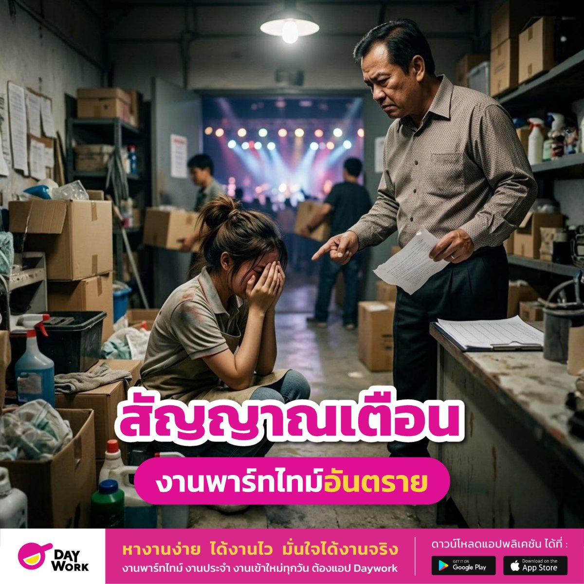 DayworkOfficial's tweet photo. 3 สัญญาณเตือนงานพาร์ทไทม์อันตราย ที่คนหางานมักมองข้าม คุณกำลังเจออยู่รึเปล่า
.
หางานพาร์ทไทม์อยู่? ระวังให้ดี เพราะไม่ใช่ทุกงานที่ดูดีจากภายนอกจะเป็นงานที่ดีจริงๆ นี่คือ 5 สัญญาณที่บอกว่า "งานนี้อาจมีปัญหา"  ก่อนที่คุณจะเสียเวลา เสียแรง หรือเสียเงินไปกับมัน
.
🚩 สัญญาณที่ 1: ค่าจ้างบอกแบบ "ประมาณ" ไม่บอกตัวเลขชัดๆ
ประกาศงานบอกแค่ "รายได้ดี" "ค่าตอบแทนพิเศษ" หรือ "คุยกันได้" แต่ไม่ระบุตัวเลขให้ชัดเจน นี่คือสัญญาณอันตรายอันดับหนึ่ง เพราะงานที่โปร่งใสจริงๆ จะบอกได้ตั้งแต่แรกว่าจ่ายเท่าไหร่ต่อชั่วโมงหรือต่อวัน ยิ่งถ้าพอถามไปแล้วยังหลีกเลี่ยงการตอบ ให้ระวังเป็นพิเศษ
.
🚩 สัญญาณที่ 2: เรียกให้ "ทดลองงานฟรี" ก่อน
ขอให้ทำงานสักวันสองวันโดยไม่มีค่าตอบแทน อ้างว่าเป็นการทดสอบฝีมือ นี่ไม่ใช่เรื่องปกติ และไม่ถูกกฎหมาย ไม่ว่าจะเป็นการทดลองงานหรือไม่ก็ตาม ถ้าคุณทำงานให้นายจ้าง คุณมีสิทธิ์ได้รับค่าจ้างทุกชั่วโมงที่ทำ
.
🚩 สัญญาณที่ 3: ไม่มีข้อมูลนายจ้างที่ตรวจสอบได้
ชื่อบริษัทไม่มีในอินเทอร์เน็ต ที่อยู่ไม่มีจริง เบอร์โทรติดต่อไม่มีคนรับ หรือติดต่อผ่านบัญชี Social Media ที่เพิ่งสร้างใหม่ๆ ก่อนรับงานทุกครั้ง ใช้เวลาสัก 5 นาทีเสิร์ชชื่อนายจ้างให้เจอก่อน ถ้าหาข้อมูลไม่ได้เลย นั่นคือสัญญาณที่ต้องระวัง
รู้จักสัญญาณแล้ว ก็ไม่ต้องเจออีก
.
ปัญหาเหล่านี้เกิดขึ้นบ่อยเพราะตลาดงานพาร์ทไทม์ในไทยยังขาดมาตรฐานกลาง ข้อมูลกระจัดกระจาย และคนหางานไม่มีทางรู้ล่วงหน้าว่างานไหนน่าเชื่อถือหรือเปล่า
.
นั่นเป็นเหตุผลที่ Daywork ตั้งใจสร้างแพลตฟอร์มหางานพาร์ทไทม์และงานด่วนที่เชื่อมคนหางานกับนายจ้างที่ผ่านการยืนยันแล้ว ทุกงานบน Daywork ต้องระบุค่าจ้างเป็นตัวเลขชัดเจน บอกชั่วโมงและวันทำงานล่วงหน้า และมีรายละเอียดครบก่อนที่คุณจะกดสมัคร ไม่มีคำว่า "คุยกันได้" ไม่มีเงื่อนไขซ่อน และไม่มีการเรียกทดลองงานฟรี
.
เพราะบน Daywork ทุกงานปลอดภัย ค่าจ้างชัดเจน หางานง่าย ได้งานไว มั่นใจได้งานปลอดภัยจริง✅
.
เริ่มหางานกับเราได้แล้ววันนี้ที่: https://t.co/rDFY2wBC1e
.
รู้จัก Daywork มากขึ้น:
💻Website: https://t.co/woFiKFiFm0
📲TikTok: https://t.co/igrGdlVAJJ
🍋Lemon8: https://t.co/V7COnsf6iJ
💻Youtube: https://t.co/DNTmlX0CAH
👀X: https://t.co/wP1pi2xdNl
🔗IG: https://t.co/1V0oaoWOVY
.
#งานพาร์ทไทม์ #พาร์ทไทม์ #Parttime #หางาน #งานพาร์ทไทม์ #รายได้เสริม #แอปหางาน #หางานพาร์ทไทม์ #หารายได้เสริม  #เดย์เวิร์ค #daywork #แอปdaywork