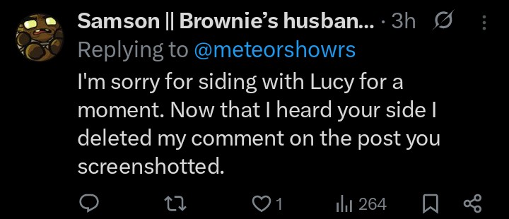 Lucy tweet media