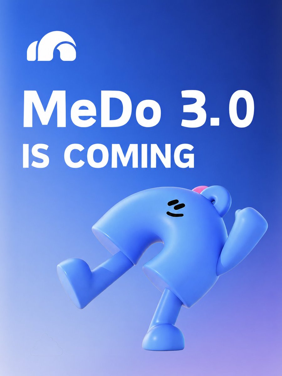 MeDo tweet media