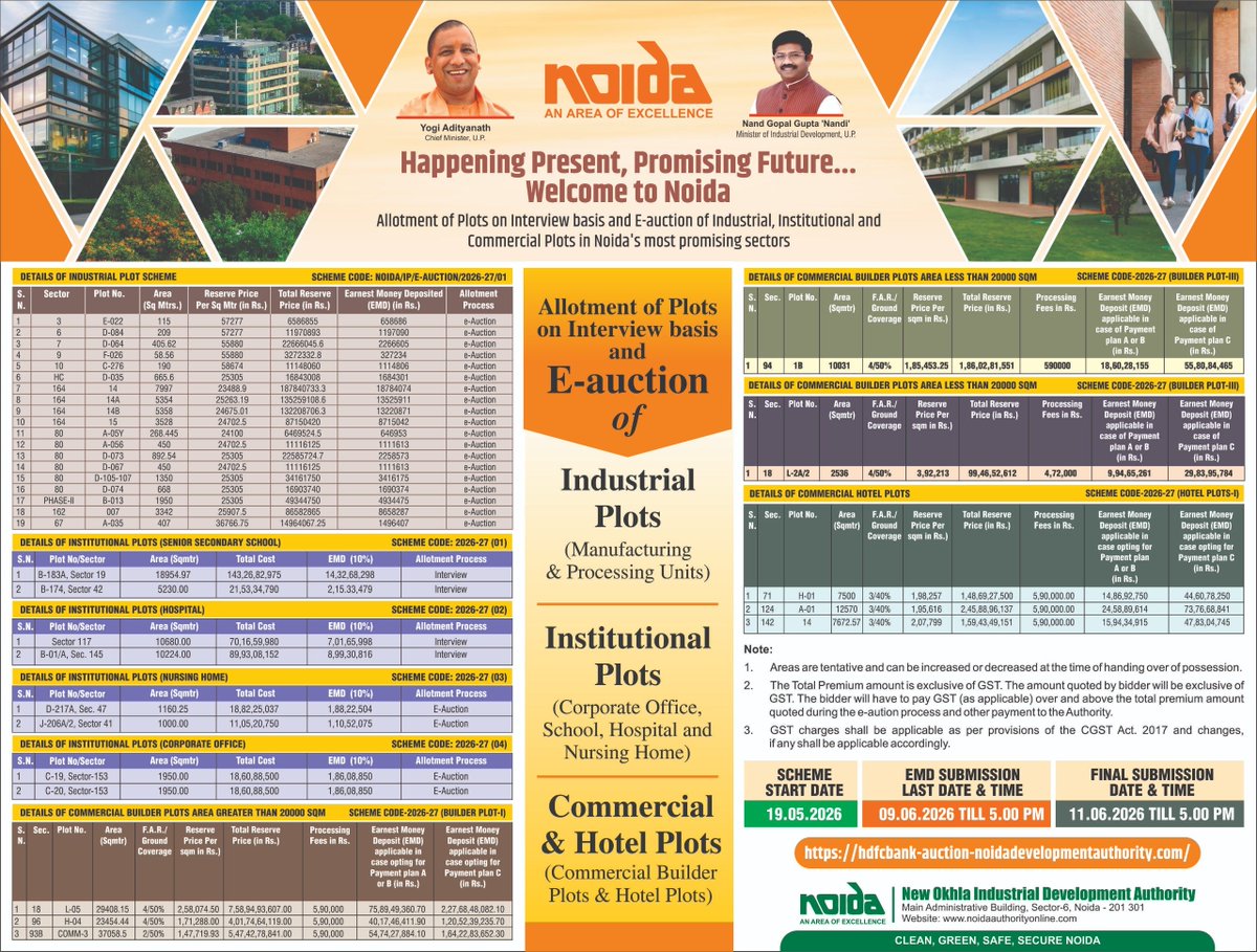 NOIDA Authority tweet media