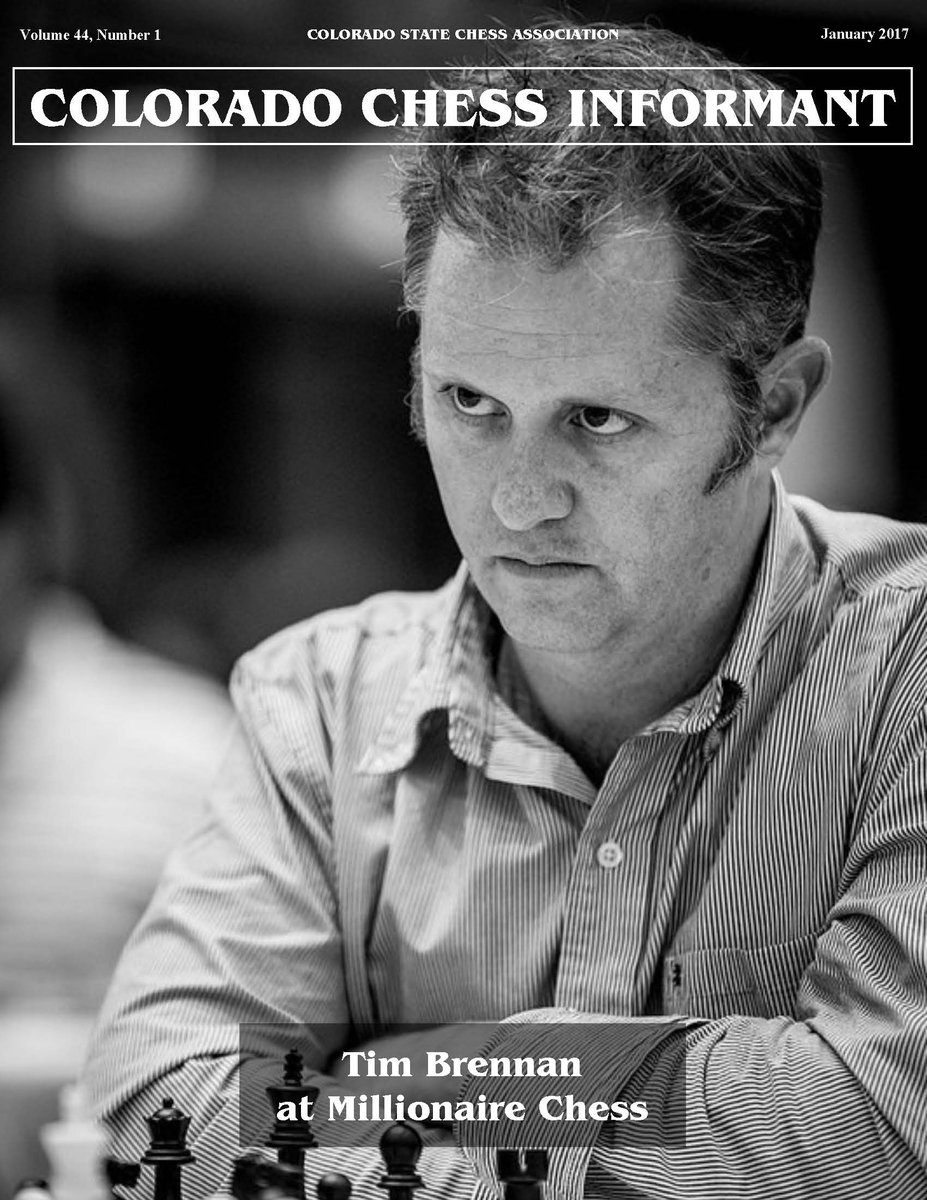 cschessnews's tweet photo. This #ColoradoSprings #Chess Newsletter includes a game from @TacticsTime after winning the Millionare Open!!! 🤑💰🪙💲💵

It is hard to find old tweets.

He Mate Me https://t.co/bJo0A3opVK

#CSCNblog https://t.co/BUTWsySxJe