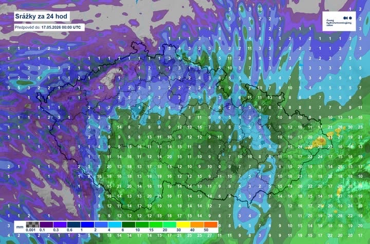 Český hydrometeorologický ústav (ČHMÚ) tweet media