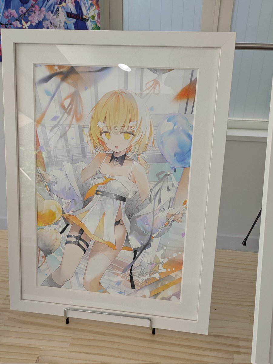 IGX2026 #絵夢アリス IGX2026のQx Illust Bookに会場特典でサイン入れ