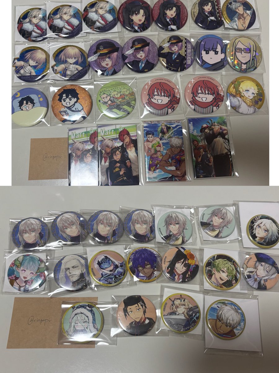 交換/譲渡/仮約束】FGO 霊基召喚缶バッジ ガチャメイト 等 譲→画像1-3