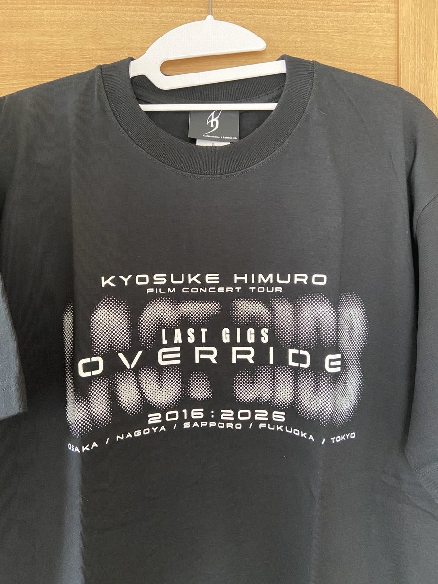 黒T増えがち(ﾟДﾟ) #氷室京介