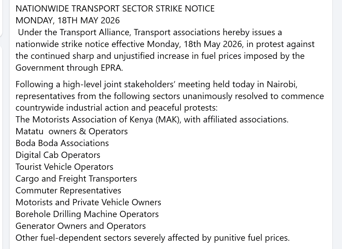 Motorist Association tweet media