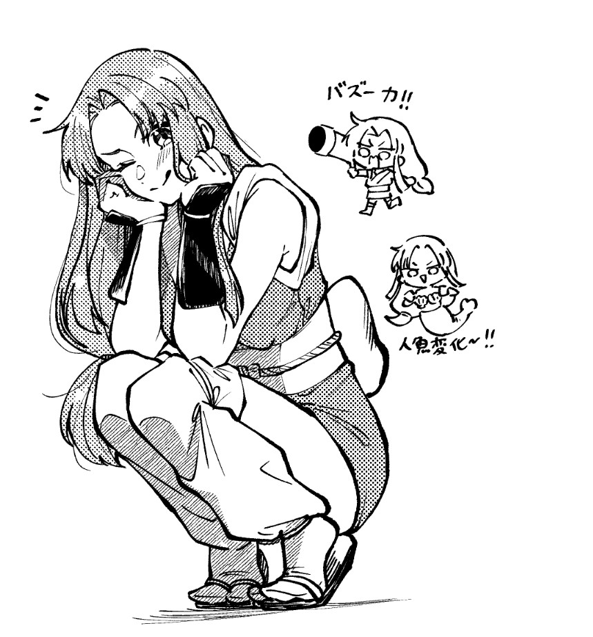 これからたくさん描く予定なのでヤエちゃん練習