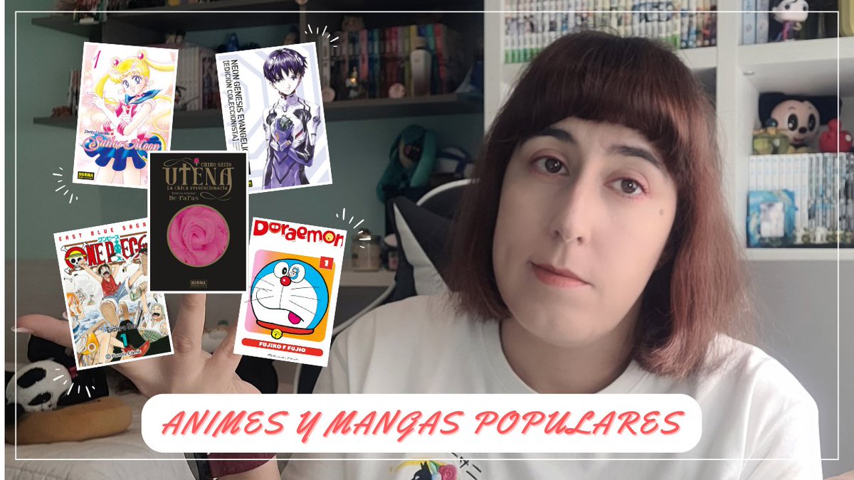 Ari__cchi's tweet photo. Hoy habrá vídeo nuevo en el canal de #YouTube a partir de las 18:00h españolas.

En esta ocasión voy a hablar de un tema un poco "peliagudo": #animes y #mangas populares que a mi no me gustan mucho 😅

¡Espero que os guste! 😘

https://t.co/wNWpc1xU8h https://t.co/Skppq4asms