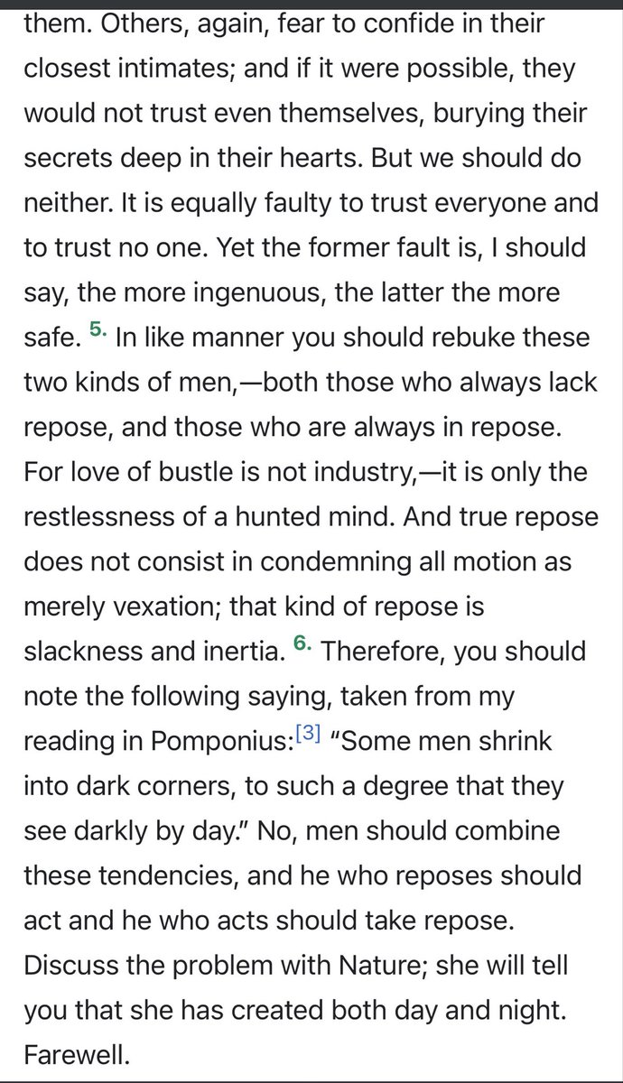 Comrade_Otoa's tweet photo. Be weary of who you call your friends. In one of Seneca’s letters to his good friend Lucilius, he writes about friendship and why it’s important to keep a quality circle of friends. 
Many of the so called friends we have are what they call, fair weather friends. They are only around in the good times. 
I implore many of you to study history, There is a lot to learn. One notable example is that of Julius Ceaser whose fate was an act by ‘friends’. 

Enjoy this excerpt from the book Letters from a Stoic by Seneca.