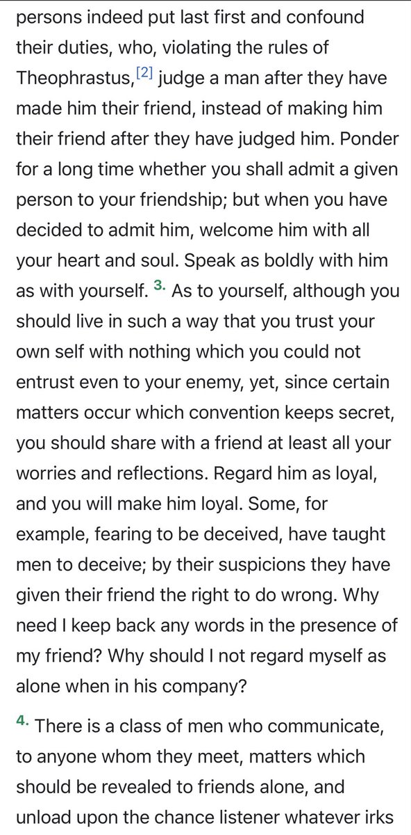 Comrade_Otoa's tweet photo. Be weary of who you call your friends. In one of Seneca’s letters to his good friend Lucilius, he writes about friendship and why it’s important to keep a quality circle of friends. 
Many of the so called friends we have are what they call, fair weather friends. They are only around in the good times. 
I implore many of you to study history, There is a lot to learn. One notable example is that of Julius Ceaser whose fate was an act by ‘friends’. 

Enjoy this excerpt from the book Letters from a Stoic by Seneca.