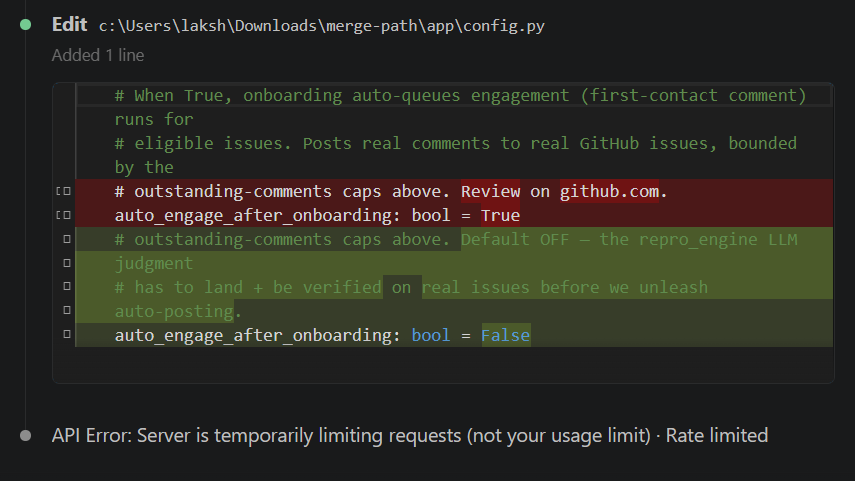 Saisharan0099's tweet photo. I don't know why @claudeai always want to play with my productivity. 

Planning to switch back to codex. https://t.co/p82fT4qjHx