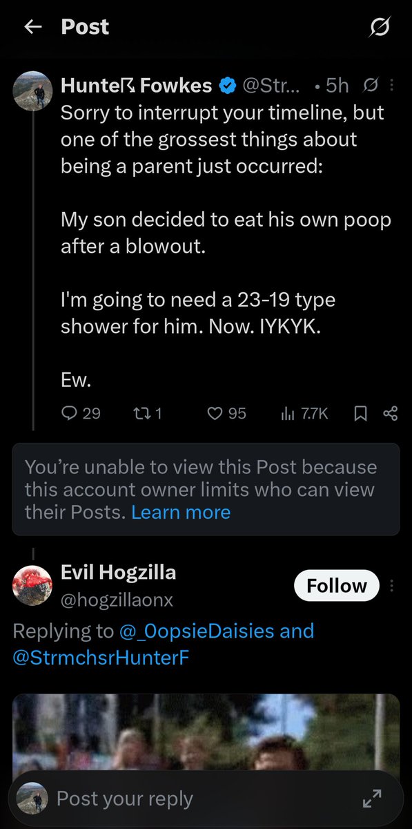 Hunte☈ Fowkes tweet media