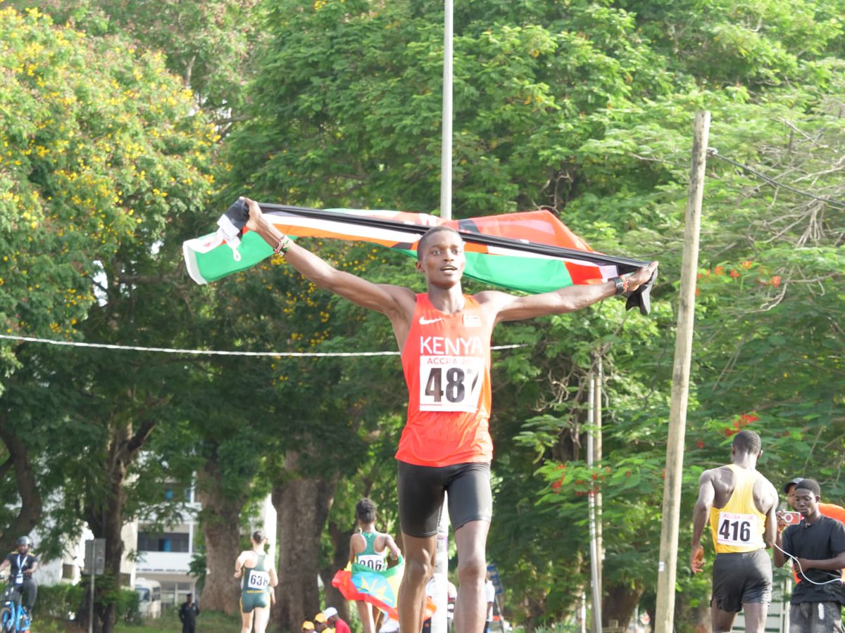 CarolRadull's tweet photo. Silver medals for Stephen Ndagili and Sylvia Kemboi in Ghana.

Both secured silver in the men’s and women’s 20km race walk.

Well done, Guys!👏🏽👏🏽

#TeamKenya https://t.co/mS2WZlDeN3