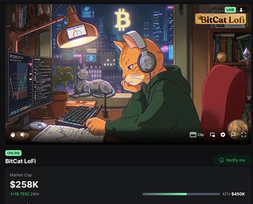 BitCatLoFi's tweet photo. @DonWedge Trading can be a lonely grind. That’s why we’re turning the noise into focus. 🎧📈 https://t.co/vwn642M2CP
