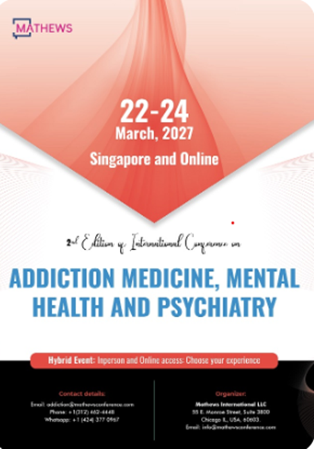 ICAMPevent's tweet photo. 📢 Call for Speakers &amp; Researchers!
Present your work at #ICAMP2027 in Singapore &amp; Online.
Topics include:
 ✔ Mental Health
 ✔ Addiction Medicine
 ✔ Behavioral Health
 ✔ Psychiatry Research
🧾 Abstract Submission:
 https://t.co/REZ6QXpdTS https://t.co/As68t1VELQ