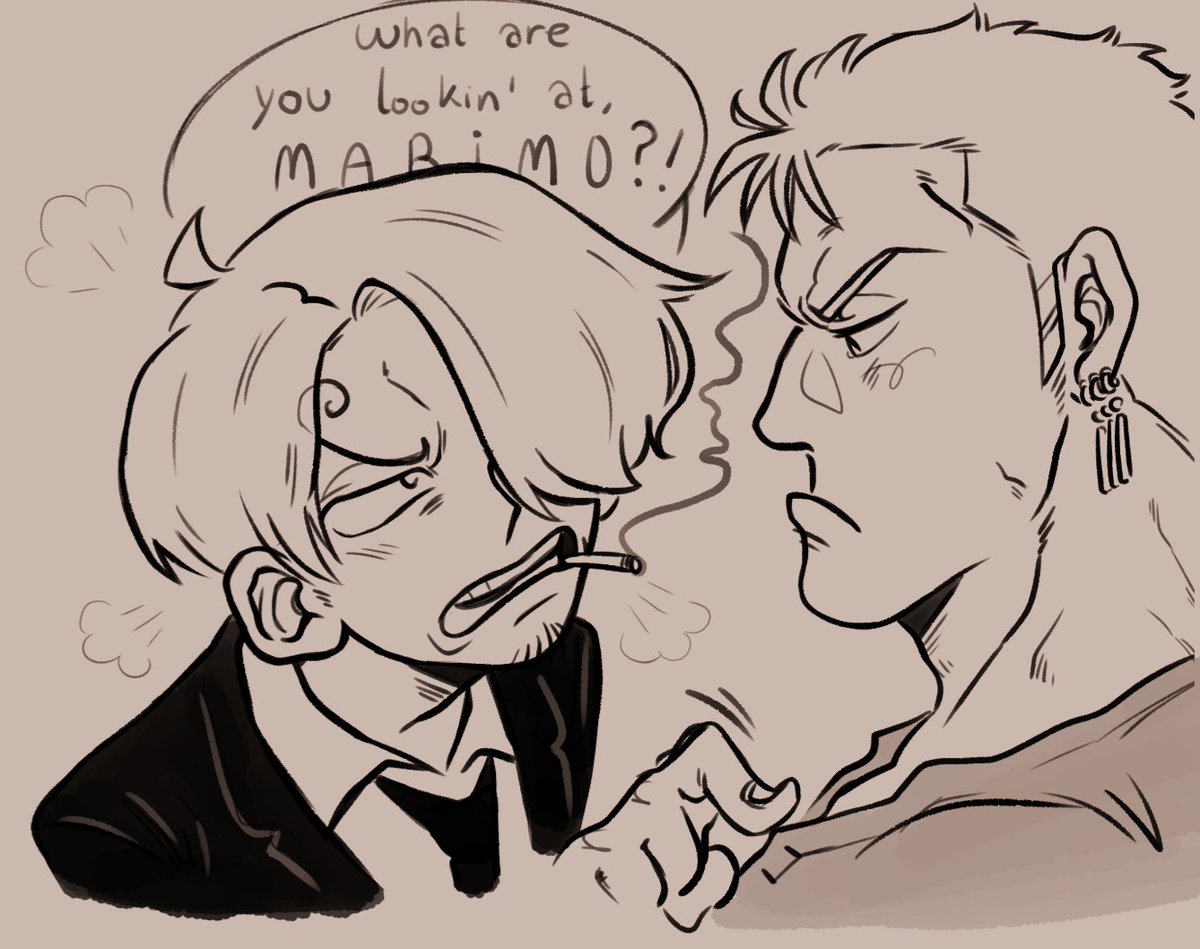 E_chan049's tweet photo. A minicomic about the porfile pic ;)
I love it when #Sanji pouts ☺️ he looks so cute 😳😖
#onepiecefanart #zosan #zoro #art #digitalart #fanart https://t.co/R8Gj79rk7r