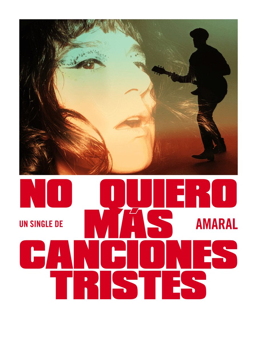 amaraloficial's tweet photo. NO QUIERO MÁS CANCIONES TRISTES
20/05
19:00 h. https://t.co/WfwnlrbDEW
