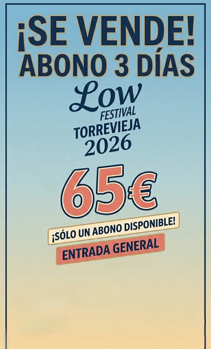 ArantxaFelipe's tweet photo. #low2026 #lowfestival https://t.co/vdgF47CfcM