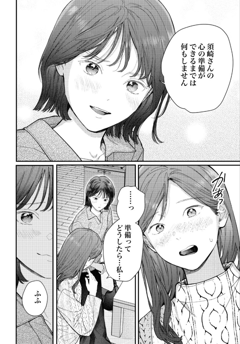 去年描いた年下×年上(恋愛未経験)の創作百合まんが
(1/2) 