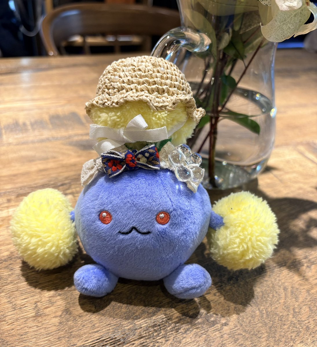 pu_rag's tweet photo. 貸してもらった帽子がぴったりでかわいい https://t.co/ayM89pt4NZ