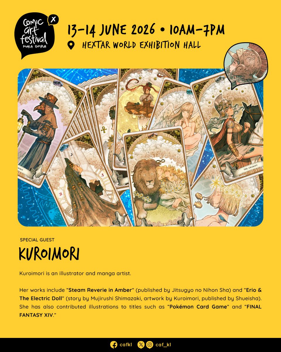 Comic Art Festival KL tweet media