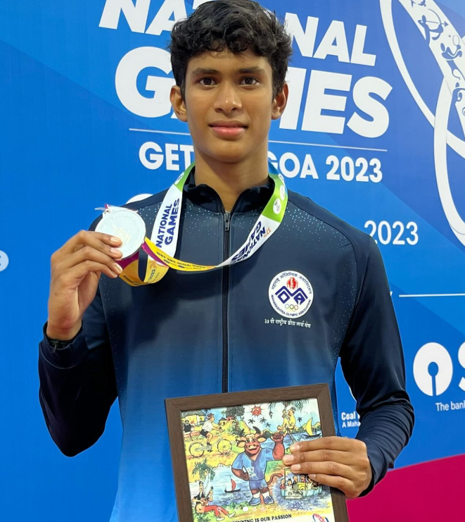 the_bridge_in's tweet photo. 🚨#news l 🇮🇳 Rishabh Das breaks the 2-minute barrier in 200m Backstroke, setting Best Indian Time at the Sydney Open 2026🏆

The first Indian man to ever go sub-2 minutes (1:59.84) in the 200m Backstroke, surpassing his Previous best: 2:00.14

📸: Agnel's Swimming
#RishabhDas #Swimming