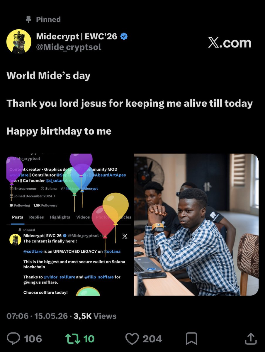 Midecrypt | EWC'26 tweet media