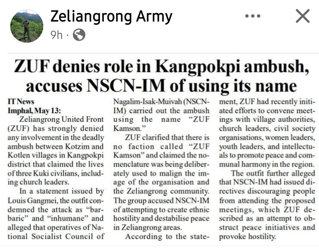 JShakurB's tweet photo. @IncminorityRJ @Hao27220 It is pure cowardice for the Tangkhul led-NSCN-IM to orchestrate a barbaric ambush using a proxy org but the ultimate act of cowardice is targetting &amp; murdering reverends &amp; men of God while hiding behind slogans of faith like "This for Christ, That for Christ." https://t.co/PbJhmz7pJi