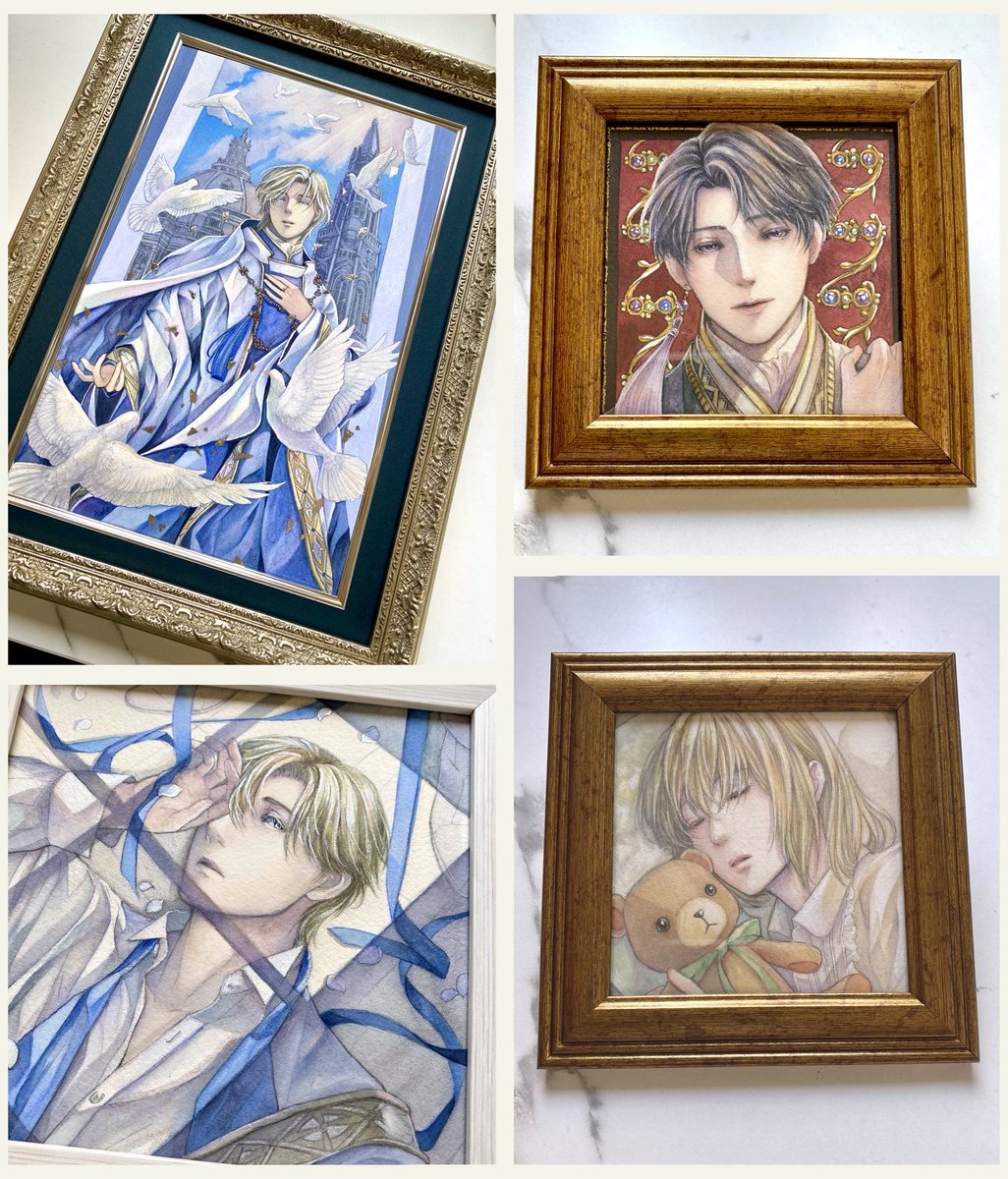 天田 ハル:5/19-5/24 メンズキャンバス展(宮城/仙台市) tweet media
