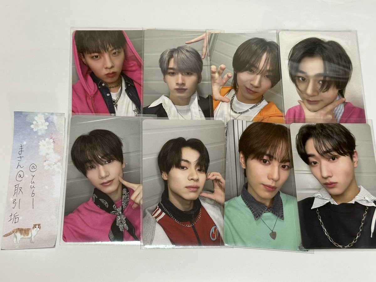 yuu6___'s tweet photo. PRODUCE101JAPAN 新世界 日プ 交換 買取 

譲）制服トレカ 河邊 河合 パトリック ヨハン 倉橋 加藤
      練習着トレカ 大林 森 森井 村松 東野 末川 河邊 髙松
      チェキ風カード 倉橋 本荘
      ラキドロ 宮里 オム 岡田 
      手書きアクリルチャーム 横山
求）買取＞ヒョンスンと交換
ALT必読 https://t.co/zp6PEJNRGg