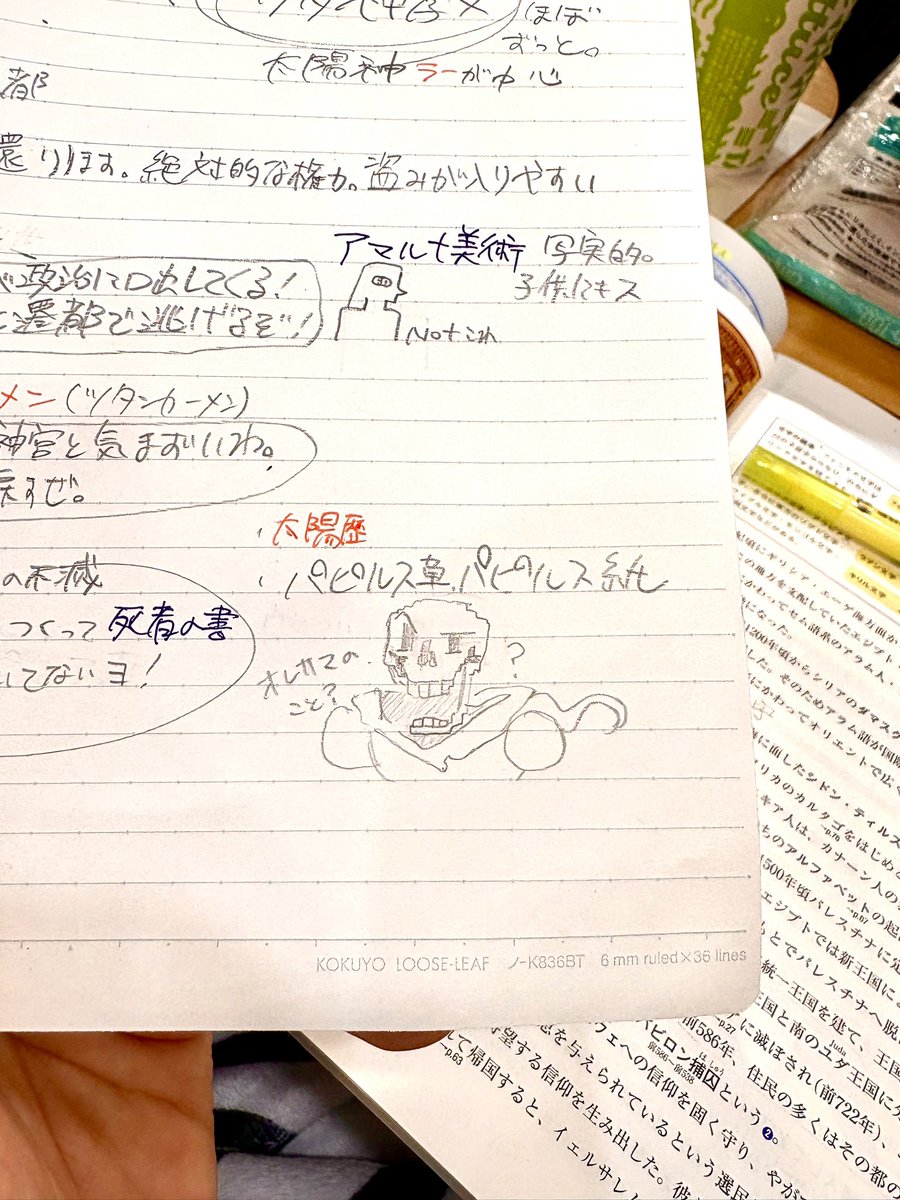 matsurome's tweet photo. パピルス
#イラスト
#パピルス
#undertalefanart 
#アンダーテール　
#世界史 https://t.co/yqNmPzknAg