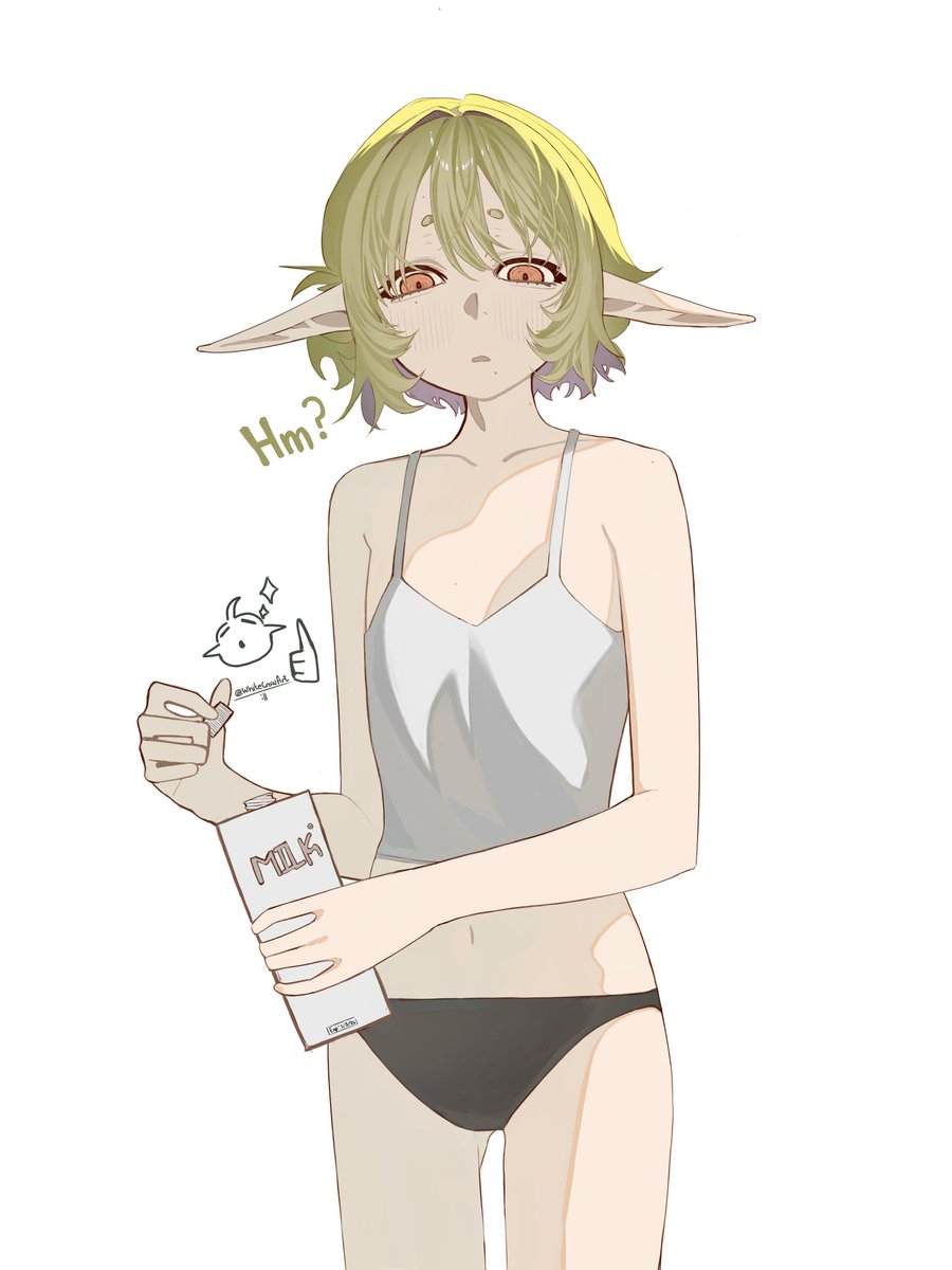 WhiteCrowArt's tweet photo. Milk:] https://t.co/ApufbH0MtG