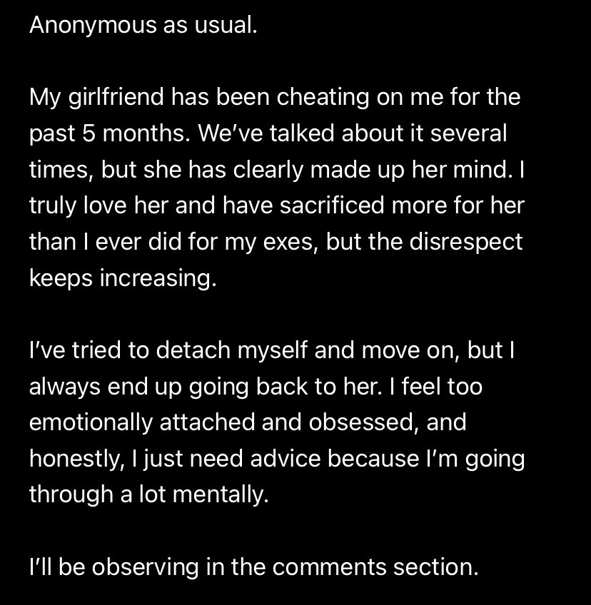 Anonymous Confessions tweet media