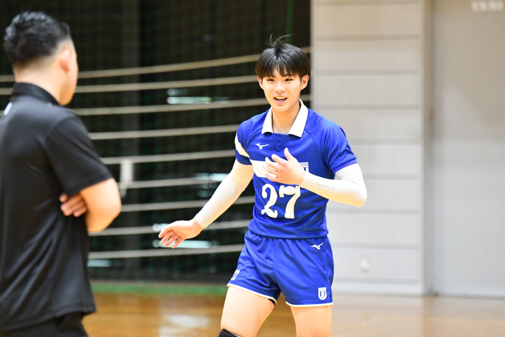 春季リーグ5日目 男子1部：第4試合 東亜大学 vs 広島工業大学 25-15