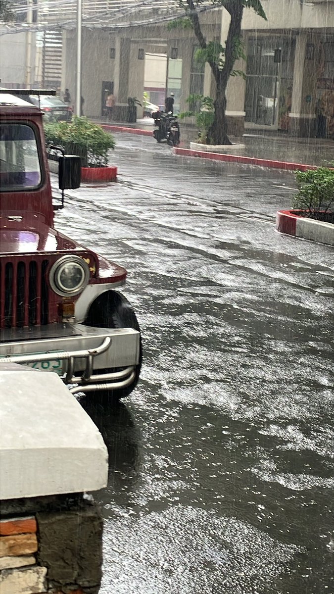 bookJPsan's tweet photo. マニラ名物
シャワーのような雨w
さっきまでめっちゃ蒸し暑かったけどこんだけ降ったら涼しくなってきた笑 https://t.co/rwoqlDPQrG