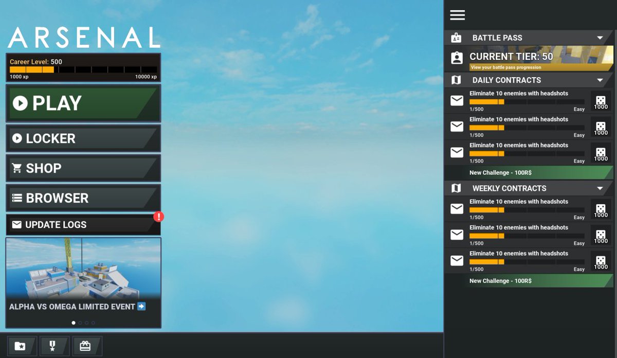 Roblox Arsenal News (RAN) tweet media