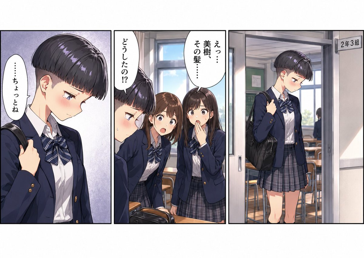 こま様 リクエスト 7点 まとめ図録 今回もコマ割り案と内容のみでセリフ付きポン出ししてもらった 同一性