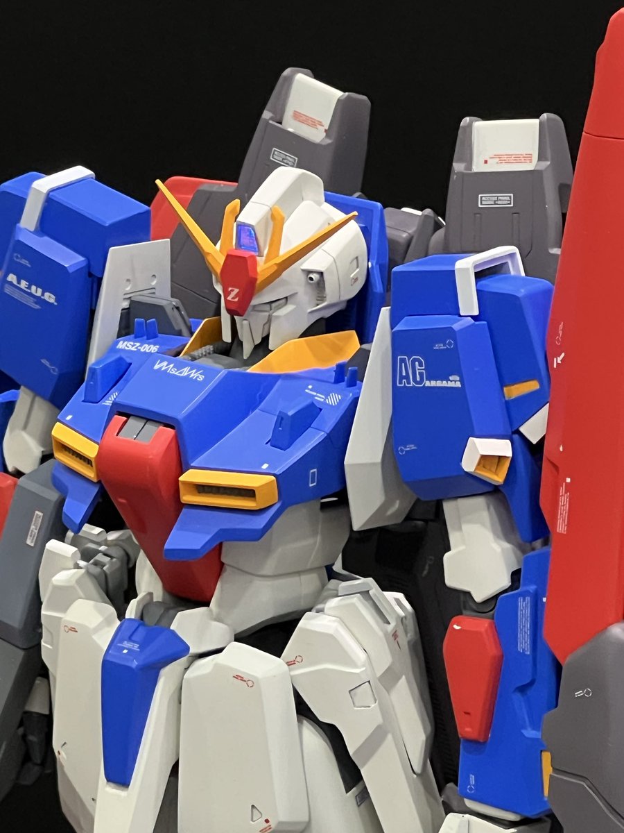 静岡ホビーショー2026 ミサーさん(@mi_a_wa )の1/100ゼータ この作品も