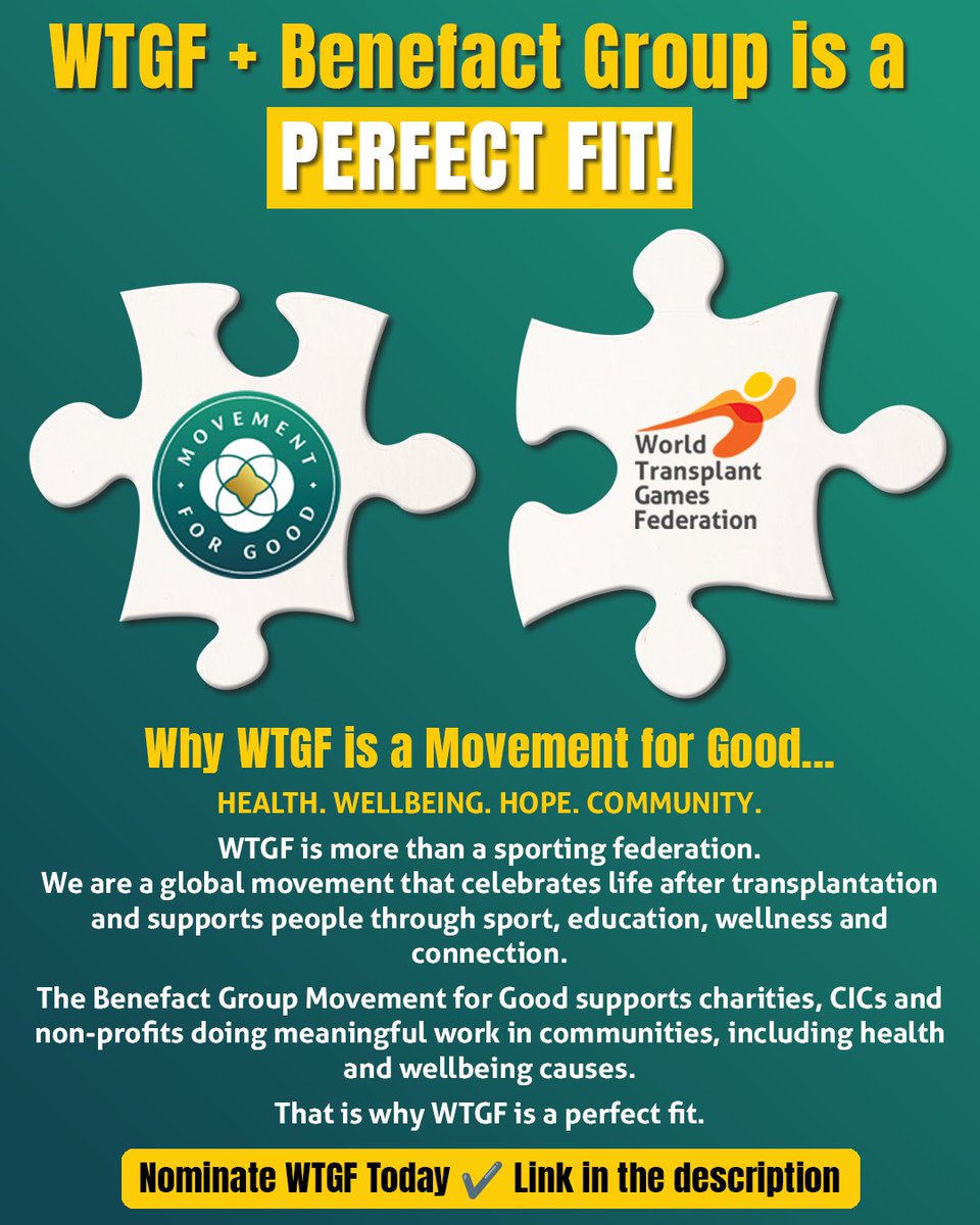 WTGF1's tweet photo. WTGF is proud to be a Movement for Good. 💚

📩 Nominate WTGF here:
 https://t.co/hj5y1lPAu7 

#WTGF #MovementForGood #BenefactGroup https://t.co/iXe0nB21Q0