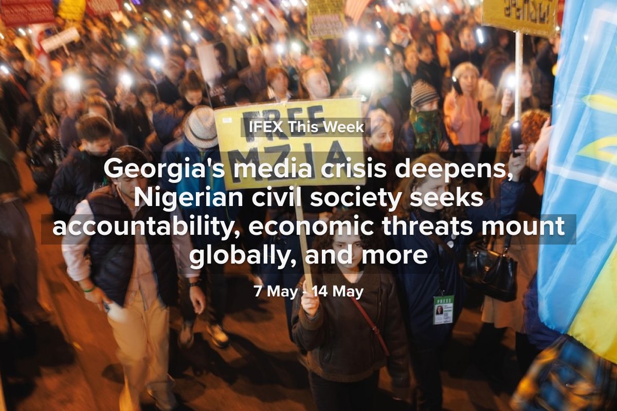 IFEX tweet media