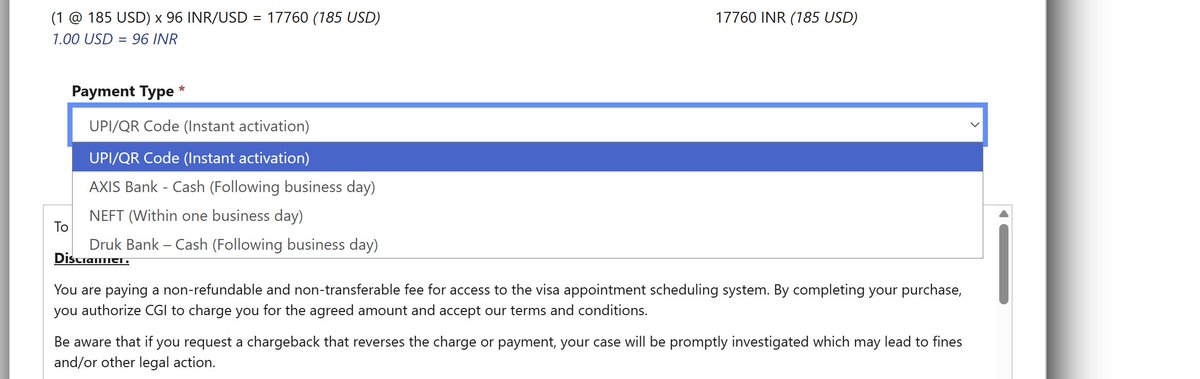 Kenu73's tweet photo. And now US visa has done the great advancement! Back to 2000. No more credit card payment allowed for US Visa! Vaow! https://t.co/s3jRZu7sMQ