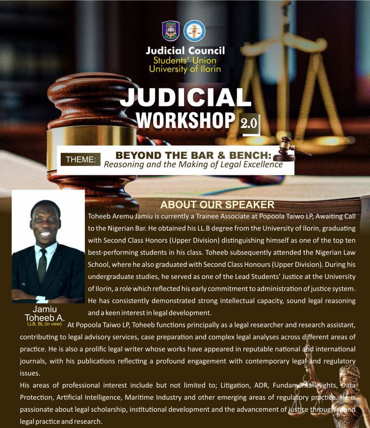 Students’ Union Judicial Council, Unilorin tweet media