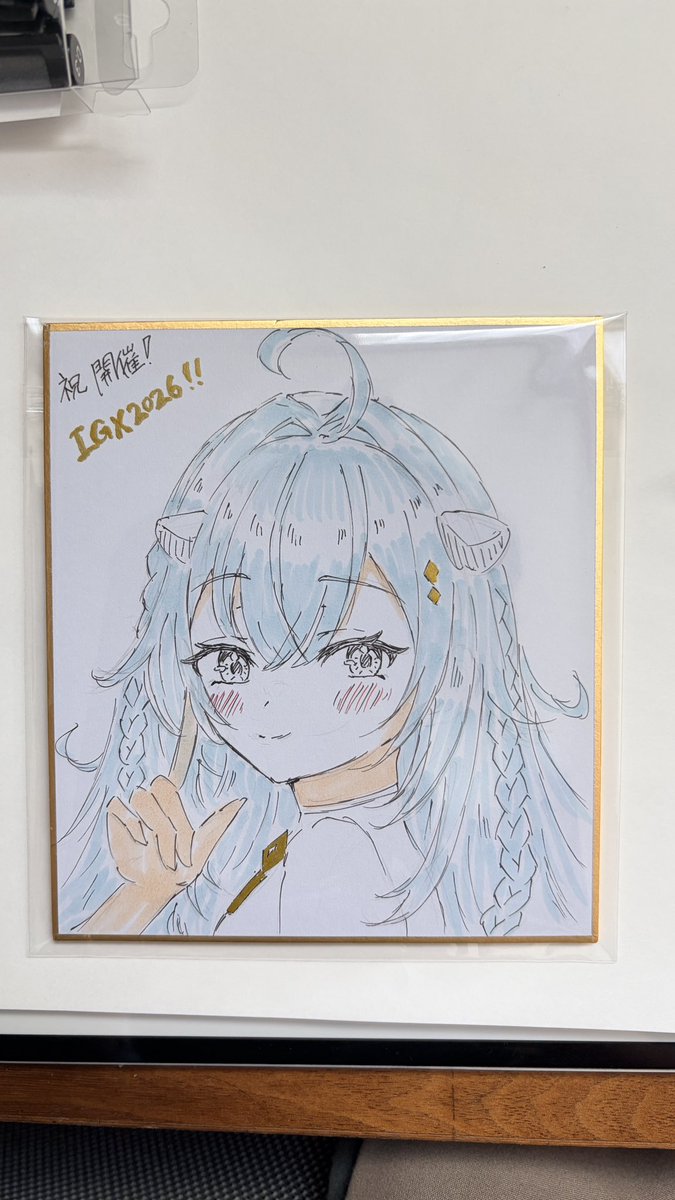 IGX2026 見てきました！！とても素敵でした！ 値段見るの忘れて画集
