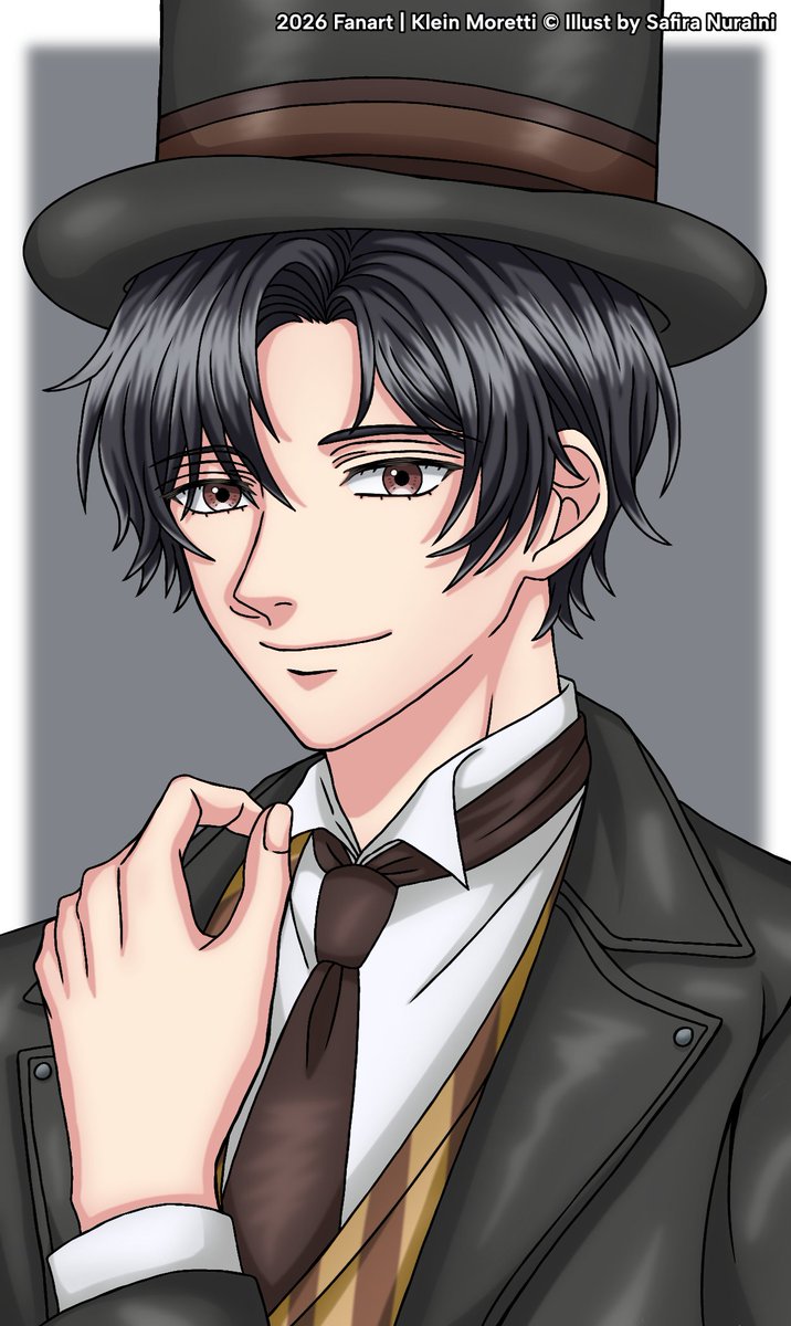 Safira_Nuraini5's tweet photo. 2 versions of Klein Moretti 🃏🎩
Just testing skills on the weekend ✨ 

#fanart #kleinmoretti #lotm #lordofmysteries #lordofthemysteries #诡秘之主 #克莱恩·莫雷蒂 https://t.co/ago8rs1ZwI