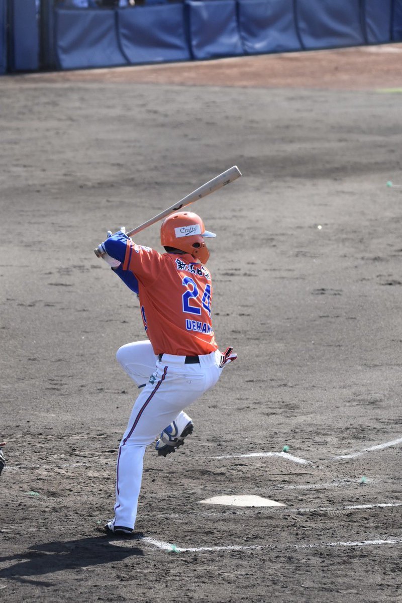 Albi_BC_PR's tweet photo. 試合結果

オイシックス 1-4 日本ハム

#上原裕樹 選手の5回ソロホームランが飛び出すも…敗戦となりました😖

本日は新加入の #国吉佑樹 選手のオイシックスデビュー戦となりました⚾️

明日も鎌ケ谷スタジアムでの対戦です🔥

撮影：J.I
#オイシックス新潟アルビレックスBC https://t.co/VDc56E6YEd