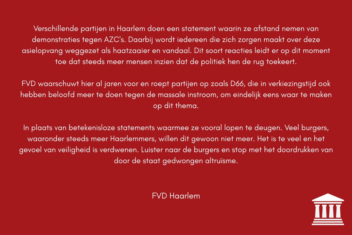FVD Haarlem tweet media
