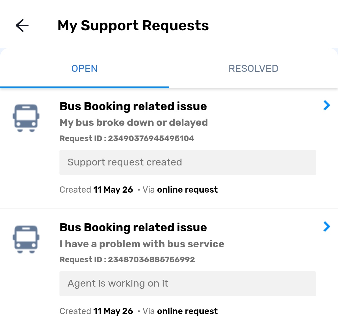 rajithrn's tweet photo. @GoibiboSupport Despite being a Gotribe 3 member, your support is pathetic. Bus reached 6.5 hours late. No resolution yet.
Ticket ID: 23490376945495104 &amp; 23487036885756992

I need an update!
@jagograhakjago https://t.co/77eiLgfwp4