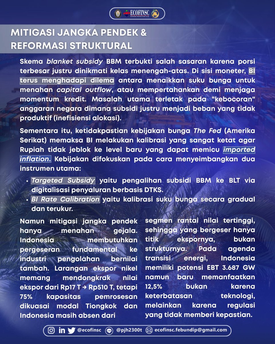 ECOFINSC FEB UNDIP tweet media